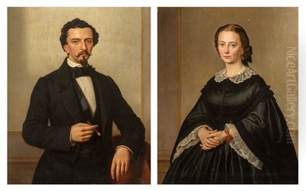 Portraits Of Mister And Misses Staes - view 1
