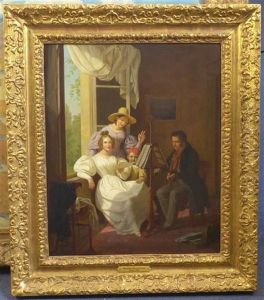 The Music Lesson by Basile De Loose