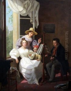 The Music Lesson by Basile De Loose