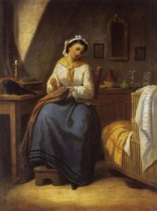 Bij De Wieg by Basile De Loose