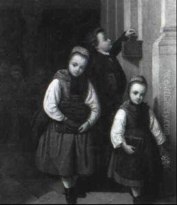 Giving Alms by Basile De Loose