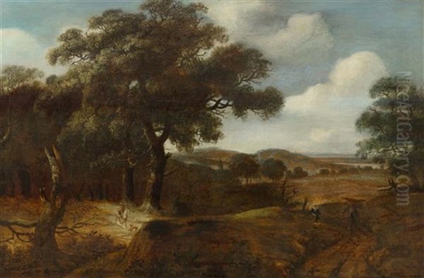 Weite Landschaft Mit Figuren - view 1