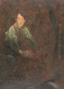 Hein De Ruijer: In The Garden In Autumn Hein De Ruijer: In The Garden In Autumn