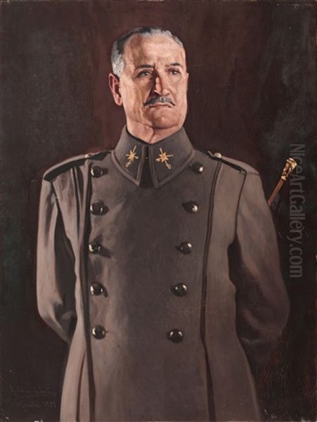 Retrato Del General Queipo De Llano - view 1