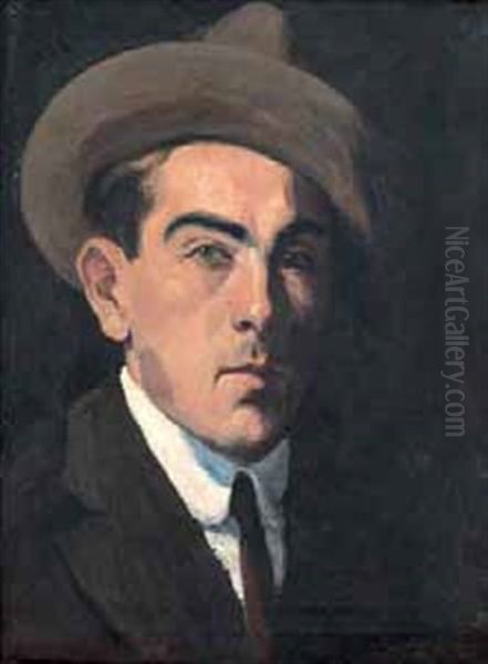 Retrato De Senor Con Sombrero - view 1