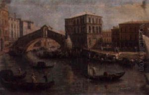 The Rialto Bridge, Venice by Ricardo Lopez Cabrera