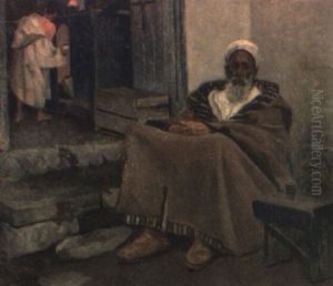Arabe En Su Tienda by Ricardo Lopez Cabrera