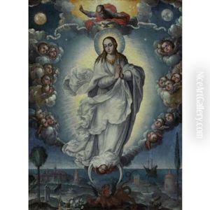 Immaculate Conception by Fray Alonso Lopez De Herrera