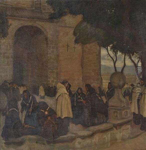 Antes De La Procesion - view 1