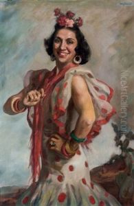 Bailarina Espanola by Jose Maria Lopez Mezquita