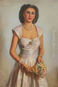 Woman With Fan