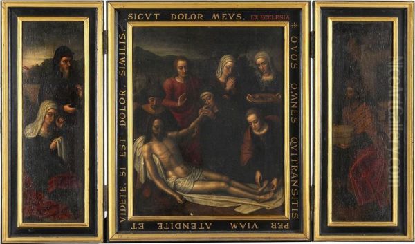 Triptych: Lamentation - view 1