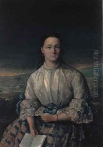 Retrato De Antonia Dal-re Placci by Bernardo Lopez Piquer