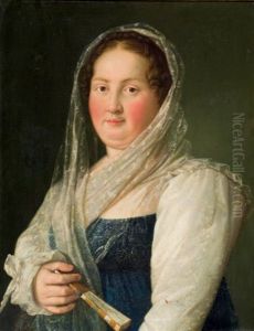 Dama Con Abanico