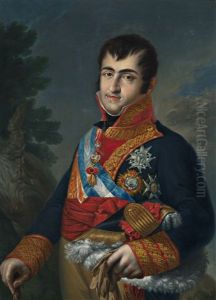 Retrato De Fernando Vii Con Uniforme De Capitan General by Vicente Lopez y Portana
