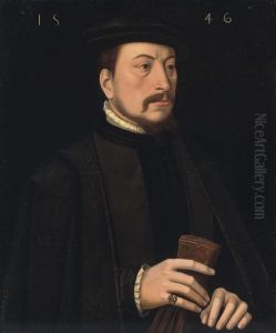Portrait Of A Gentleman by Ambrosius Benson
