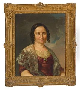 Retrato Del Sr. D. Agustin De Quinto (+ Retrato De La Sra. D Manuela Cortes; Pair) by Vicente Lopez y Portana