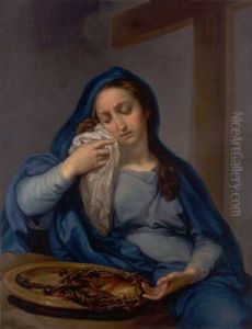 Virgen Dolorosa by Vicente Lopez y Portana
