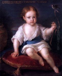 Retrato Del Nino Andres Pintor Diaz Y Granada-venegas Retrato Del Nino Andres Pintor Diaz Y Granada-venegas