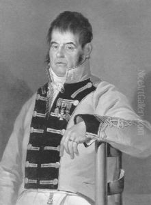 Portrait D'un Officier Assis Sur Une Chaise by Vicente Lopez y Portana