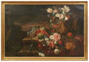 Groses Blumenstillleben