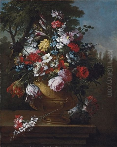 Roses, Tulips, Carnations, Chrysanthemums And Other Flowers - view 1