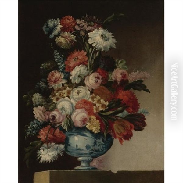 Still Life With Flowers In A Vase - view 1