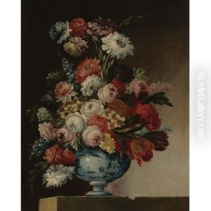 Still Life With Flowers In A Vase Still Life With Flowers In A Vase