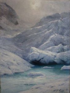 Glacier Du Geant Chamonix by Gabriel Loppe