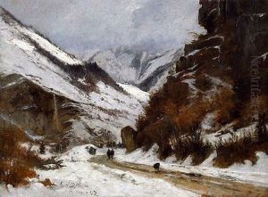 Vallee De Thones Pres D'annecy by Gabriel Loppe