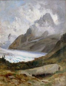 La Pierre Aux Anglais, Chamonix (study)