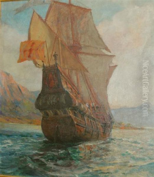 Untitled [galleon Running Away #2] - view 1
