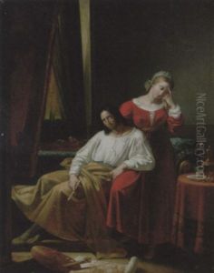 In The Studio by Pierre-Jerome Lordon