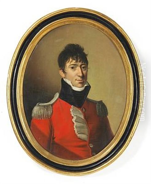 Portrait Of Carl Henrik Von Holten (1775-1862), Danish High Official (konferensrad, Geheimekabinets-arkivar) And Norwegian Chamberlain (kammerherre) - view 1