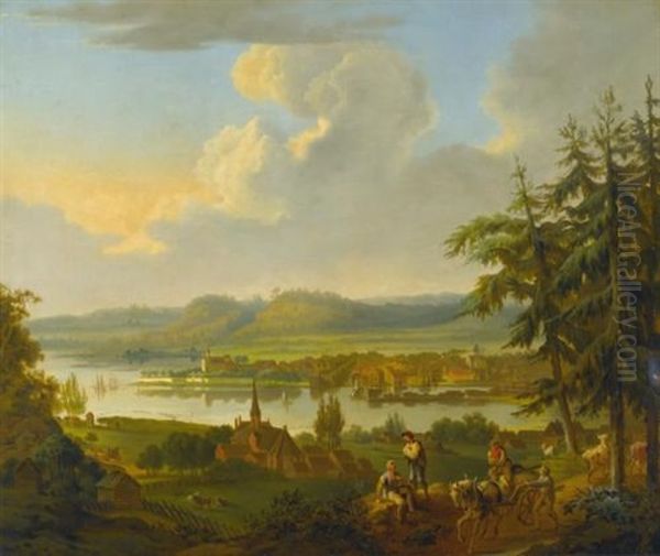 Kristiania (from Ekebergasen) - view 1