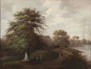 People Walking Near The Entrance To Ermelundssletten