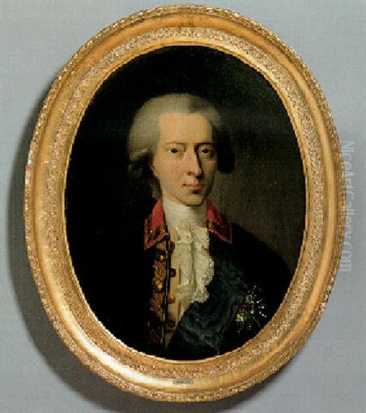 Christian Vii I Sort Frakke Med Rod Krave - view 1