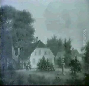 Haven Bag Ermelundshuset by Christian August Lorentzen