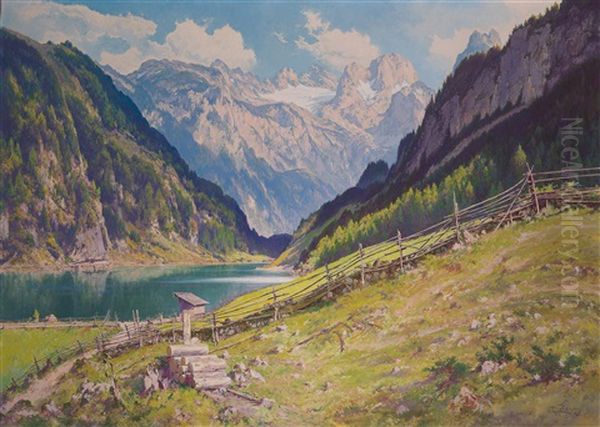 Der Gosausee Mit Dem Dachstein - view 1