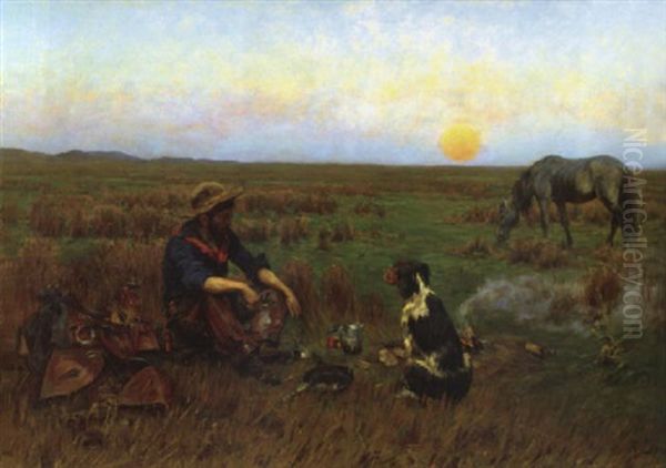 Sunset On The Prairie - view 1