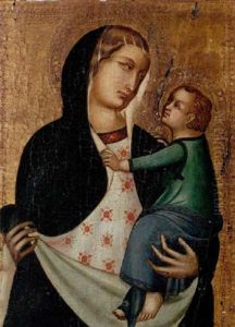 Madonnan Med Barnet by Pietro Lorenzetti