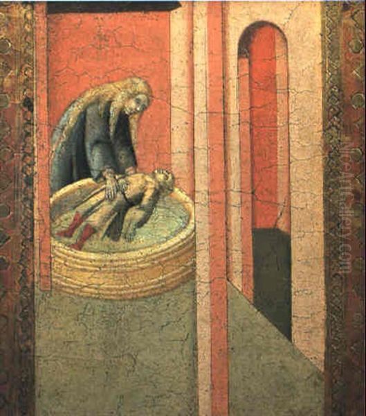 Saint Elizabeth Of Hungary Reviving To Life A Child Drowned In A Well - view 1