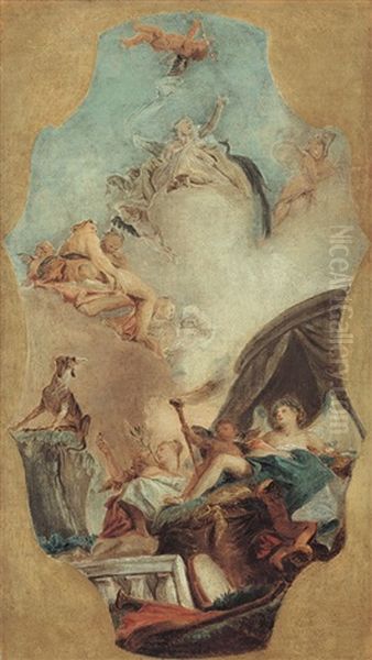 Allegorie - Studio Per Soffitto - view 1