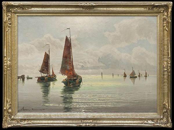 Fishing Boats In Southern Sun - view 1