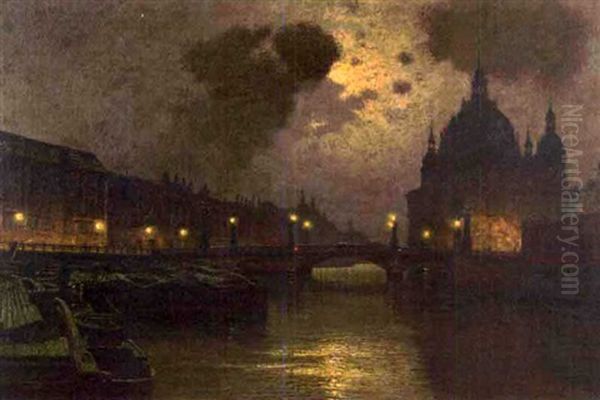 Schlosbrucke Berlin - view 1
