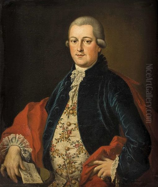 2 Portraits: A) Giovanni Battista Gussetti - view 1