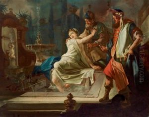 Susanna Und Die Beiden Alten by Peter Anton Lorenzoni