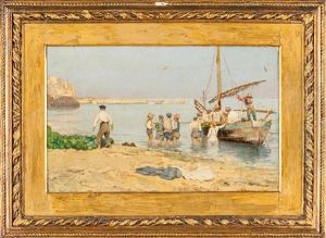 Spiaggia Di Forio, Ischia by Vincenzo Loria