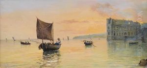 Marina Al Tramonto by Vincenzo Loria