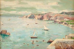Foro D'ischia E Punta Caruso by Vincenzo Loria